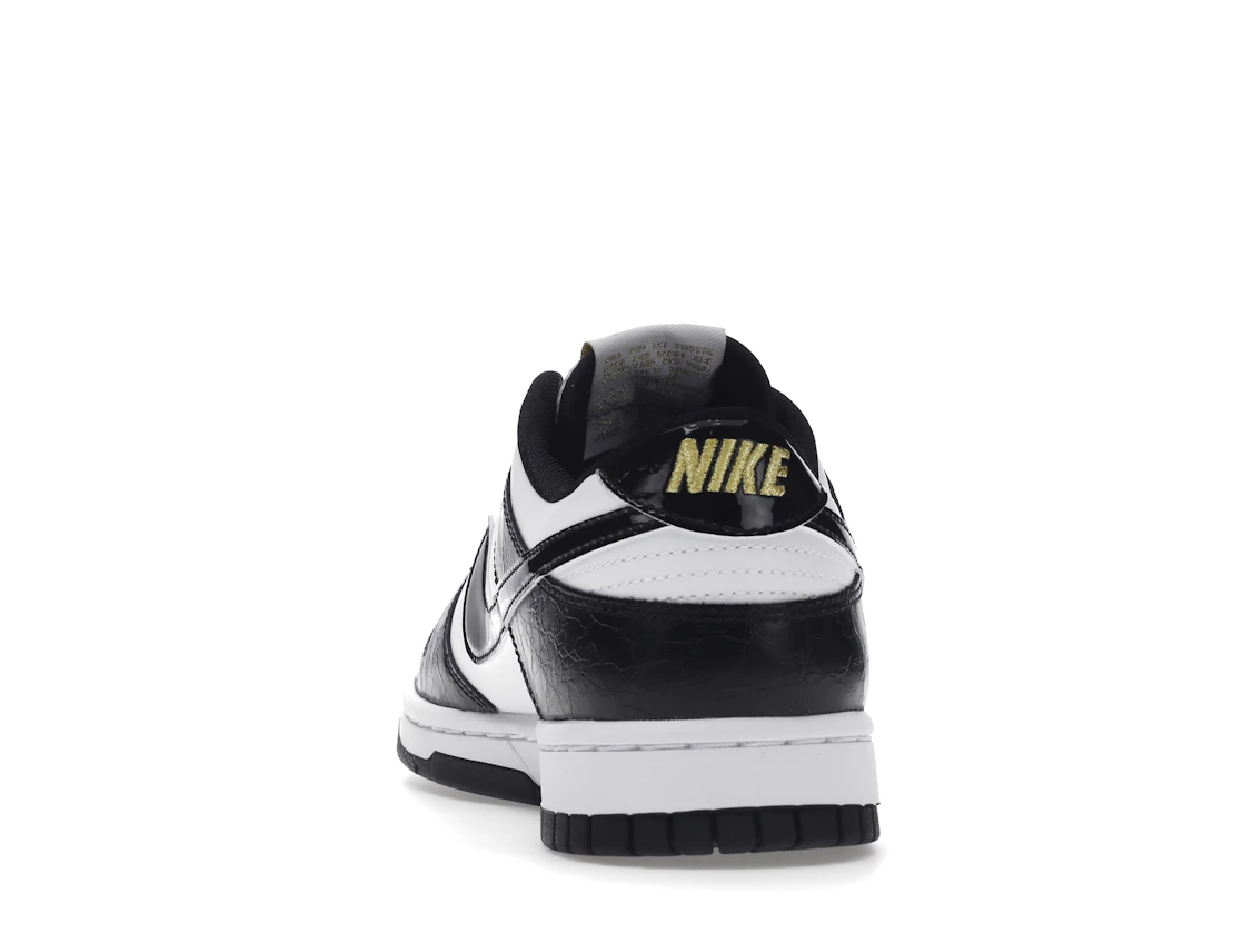 Vue 27 de Nike Dunk Low SE World Champs Black White
