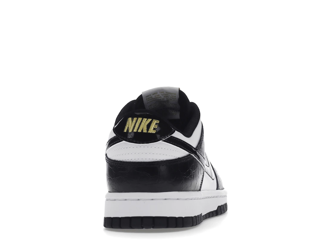 Vue 29 de Nike Dunk Low SE World Champs Black White