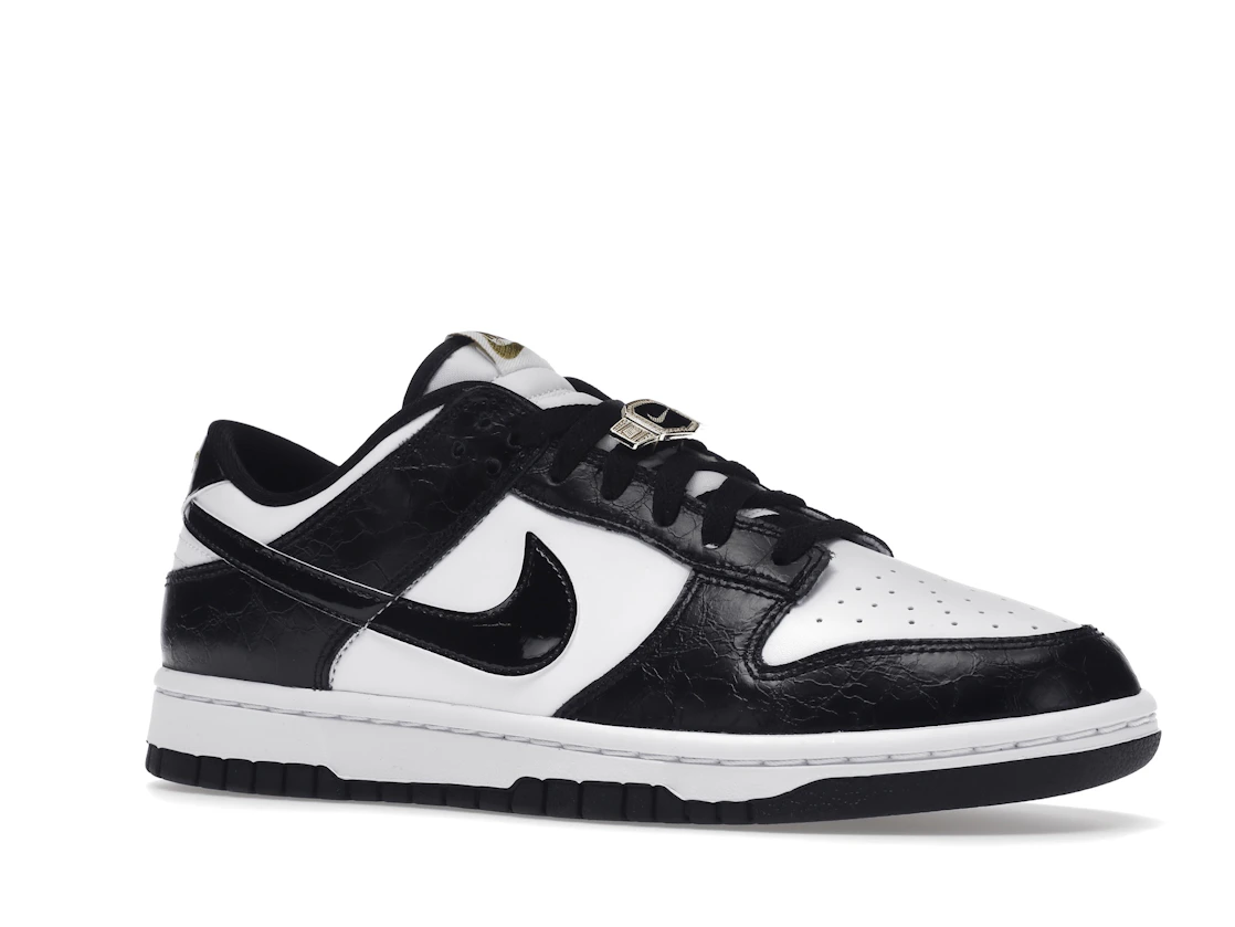 Vue 4 de Nike Dunk Low SE World Champs Black White