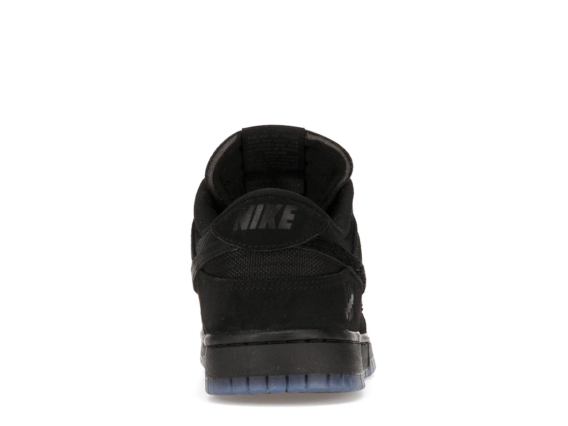 Vue 28 de Nike Dunk Low SP Undefeated 5 On It Black