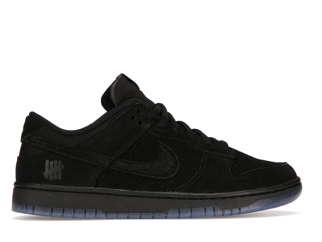 Vue 36 de Nike Dunk Low SP Undefeated 5 On It Black