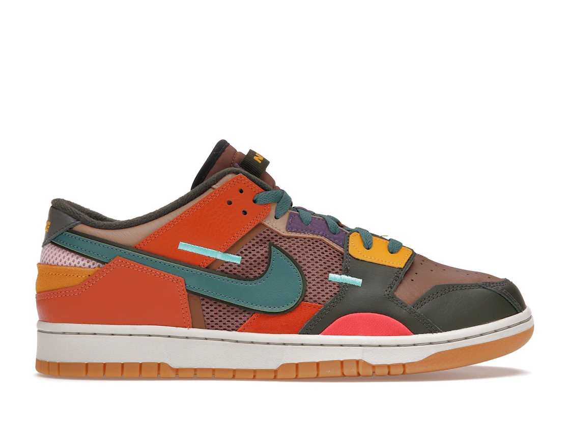 Vue 1 de Nike Dunk Low Scrap Archeo Brown