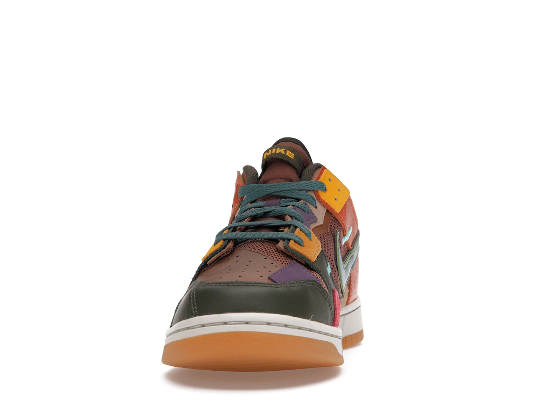 Vue 11 de Nike Dunk Low Scrap Archeo Brown
