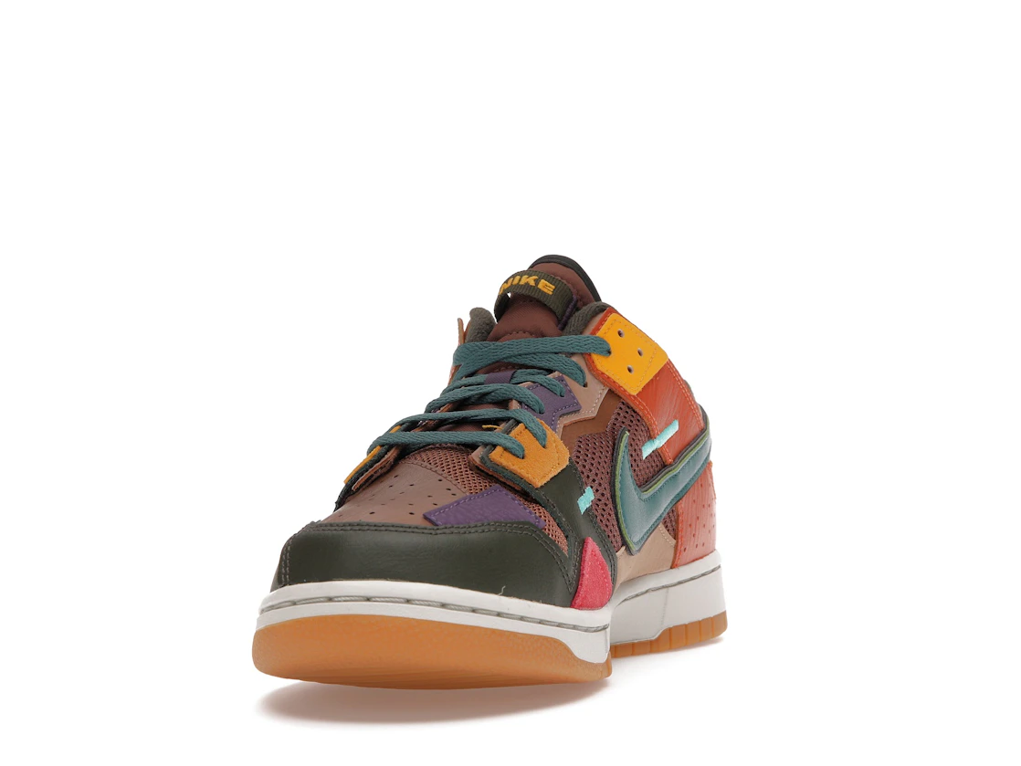 Vue 12 de Nike Dunk Low Scrap Archeo Brown