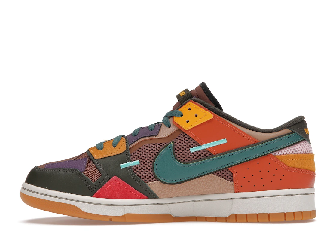 Vue 19 de Nike Dunk Low Scrap Archeo Brown