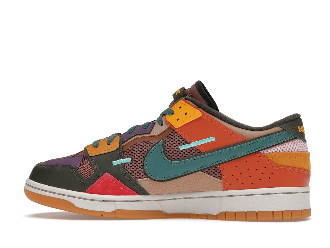 Vue 20 de Nike Dunk Low Scrap Archeo Brown