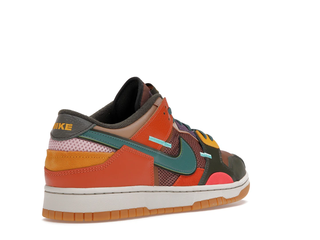 Vue 32 de Nike Dunk Low Scrap Archeo Brown