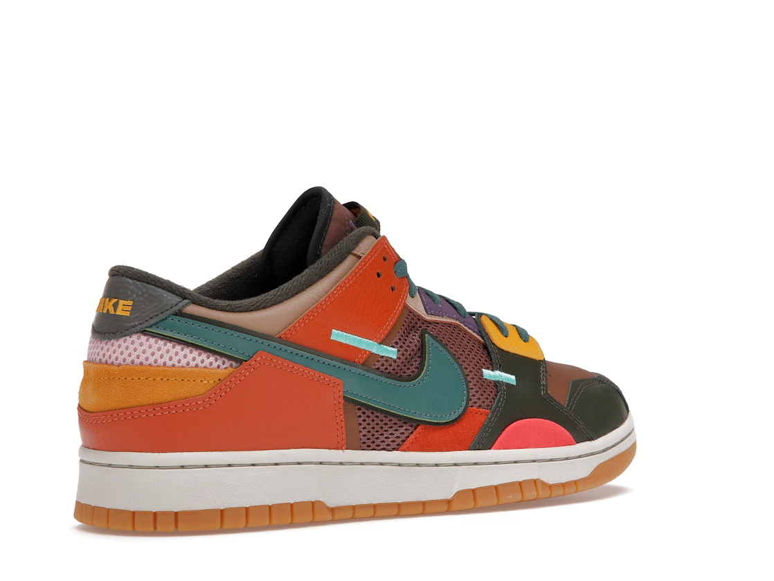 Vue 33 de Nike Dunk Low Scrap Archeo Brown