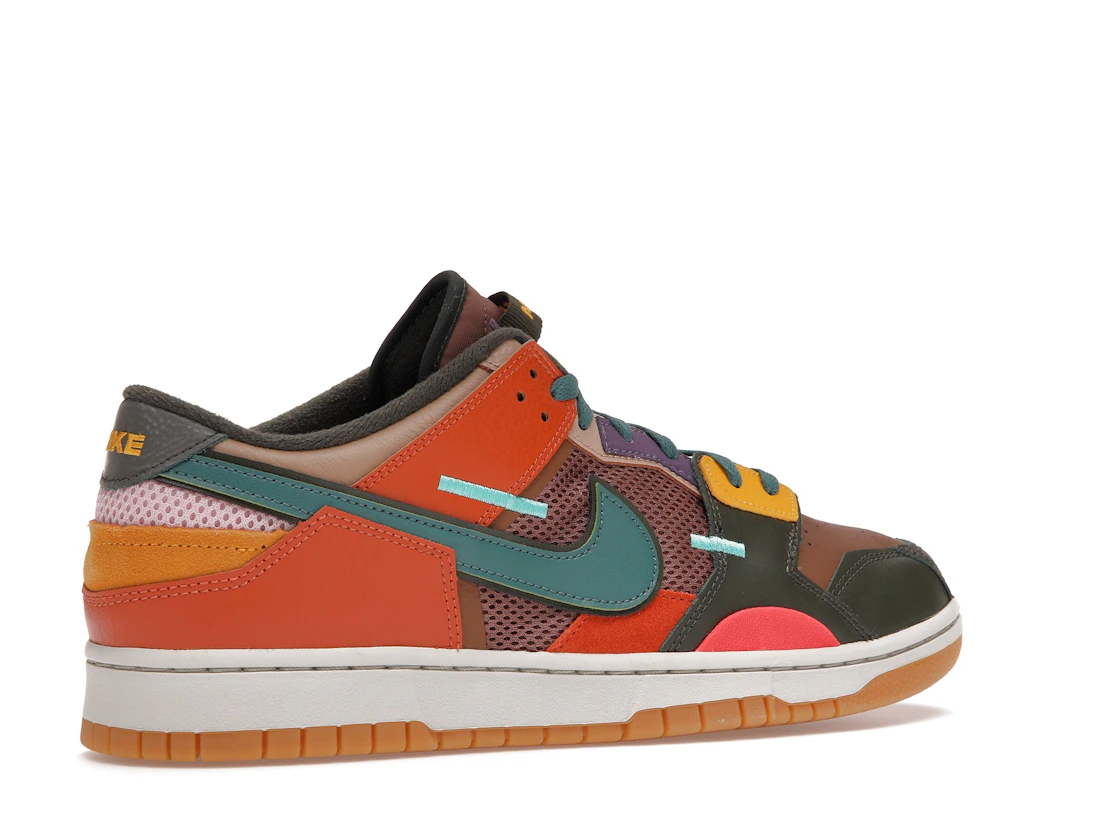 Vue 34 de Nike Dunk Low Scrap Archeo Brown