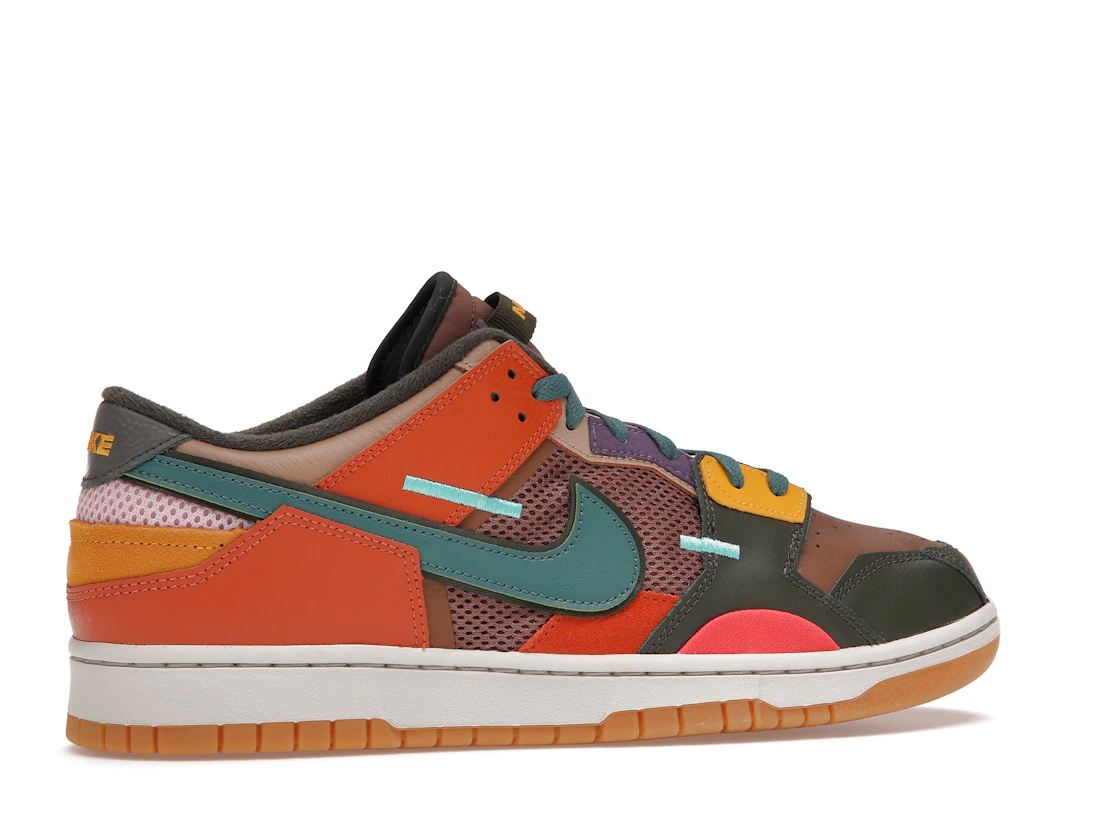Vue 35 de Nike Dunk Low Scrap Archeo Brown