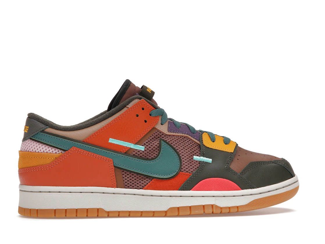 Vue 36 de Nike Dunk Low Scrap Archeo Brown