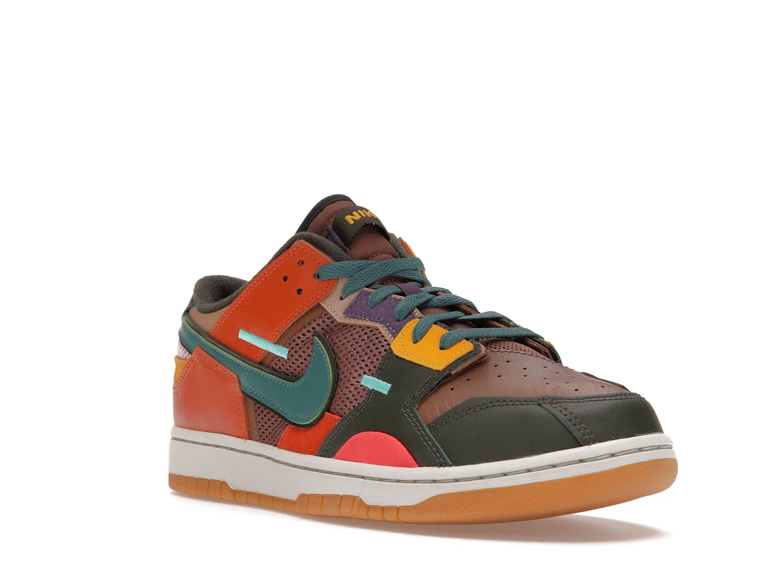 Vue 6 de Nike Dunk Low Scrap Archeo Brown