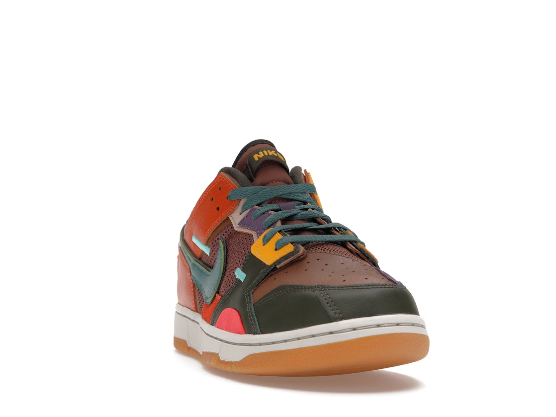 Vue 8 de Nike Dunk Low Scrap Archeo Brown