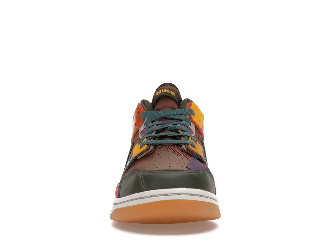 Vue 10 de Nike Dunk Low Scrap Archeo Brown