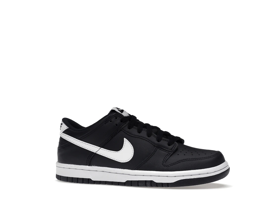 Vue 3 de Nike Dunk Low Black Panda 2.0 (GS)