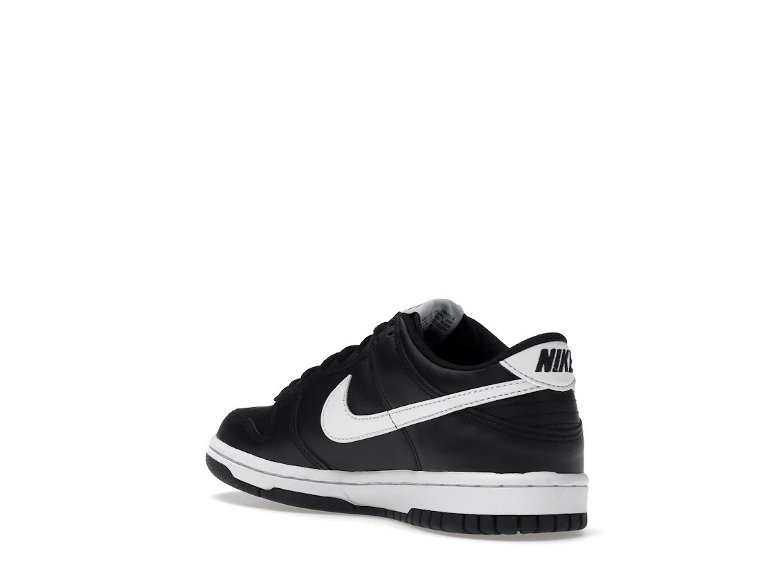 Vue 24 de Nike Dunk Low Black Panda 2.0 (GS)