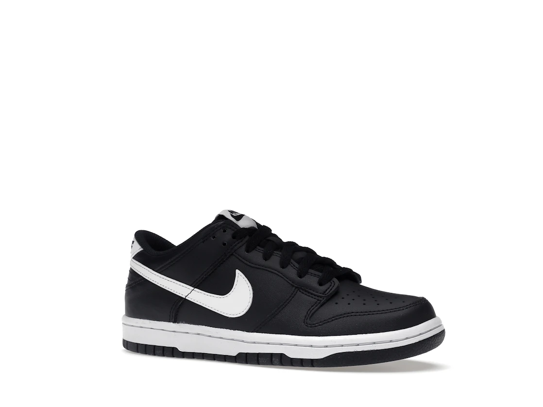 Vue 4 de Nike Dunk Low Black Panda 2.0 (GS)