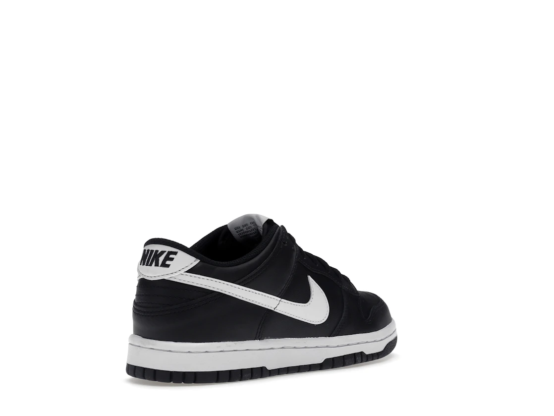 Vue 32 de Nike Dunk Low Black Panda 2.0 (GS)