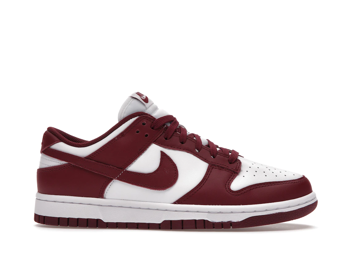 Vue 2 de Nike Dunk Low Bordeaux 