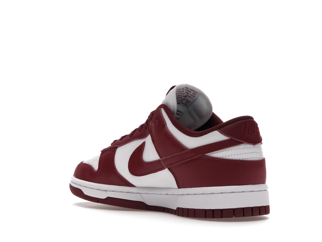 Vue 24 de Nike Dunk Low Bordeaux 