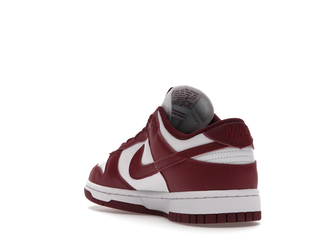 Vue 25 de Nike Dunk Low Bordeaux 