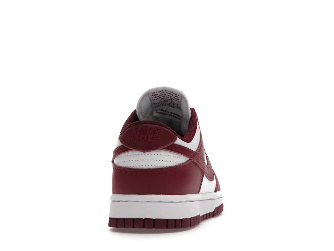 Vue 29 de Nike Dunk Low Bordeaux 