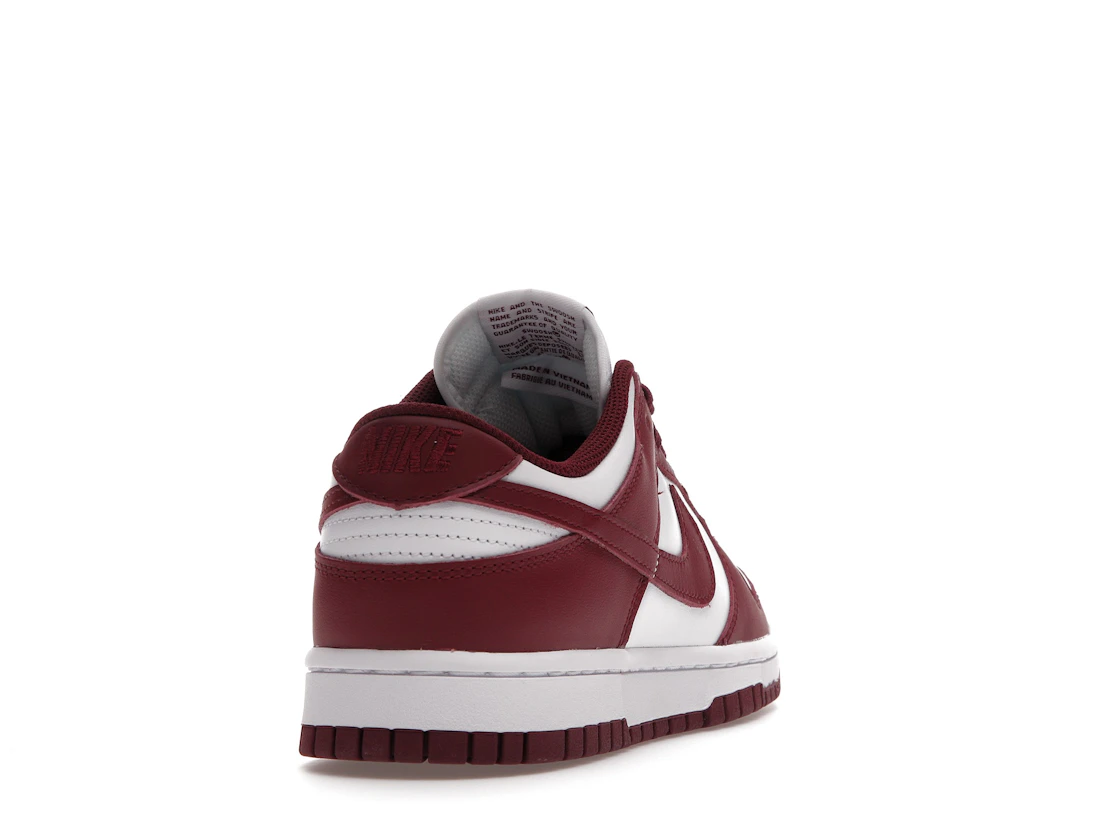 Vue 30 de Nike Dunk Low Bordeaux 
