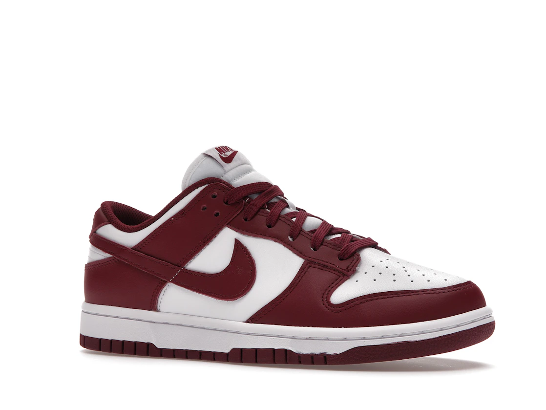 Vue 4 de Nike Dunk Low Bordeaux 