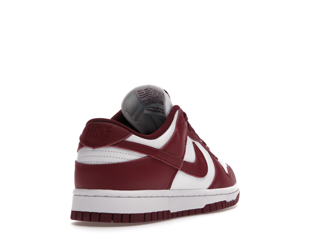 Vue 31 de Nike Dunk Low Bordeaux 