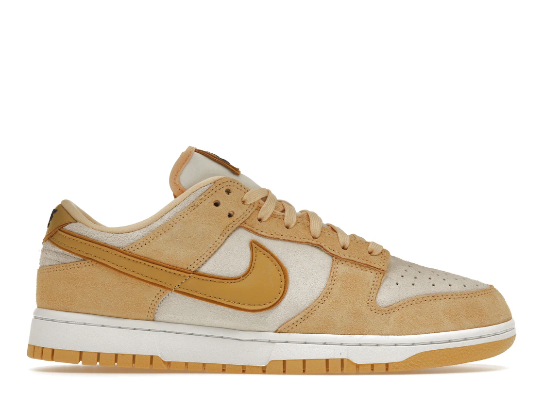 Vue 1 de Nike Dunk Low Celestial Gold Suede 