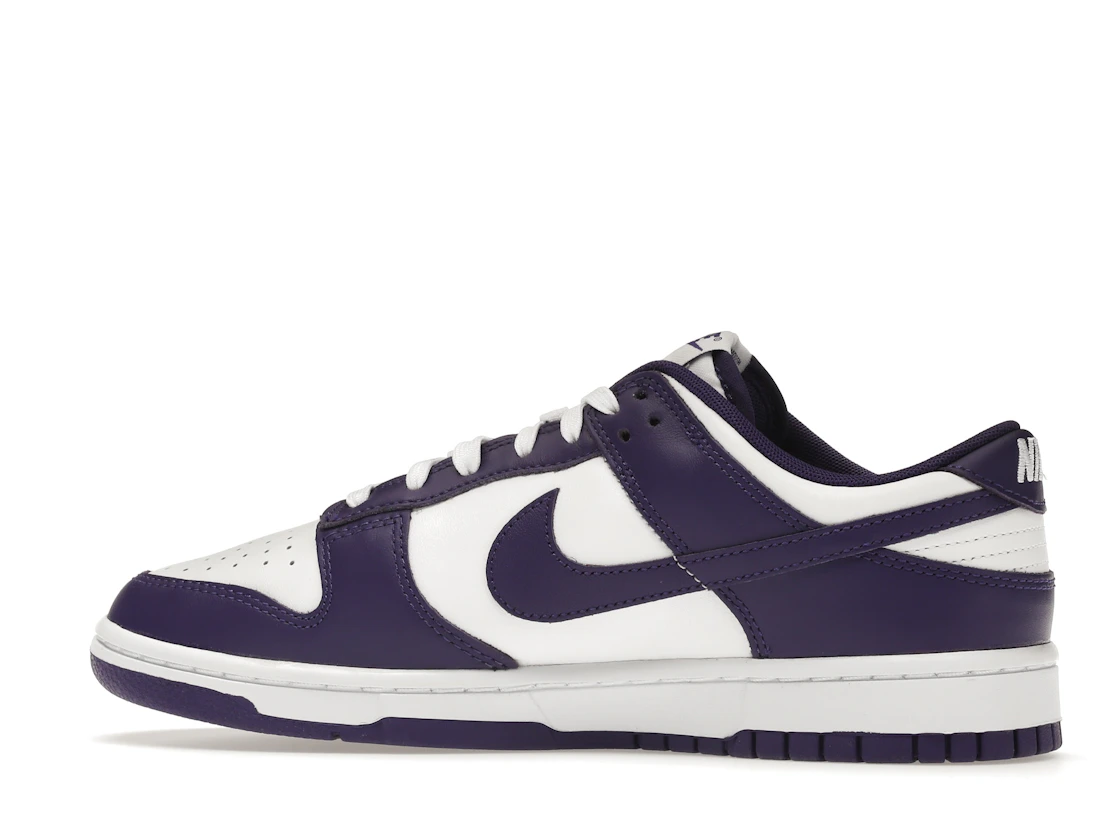 Vue 21 de Nike Dunk Low Championship Court Purple