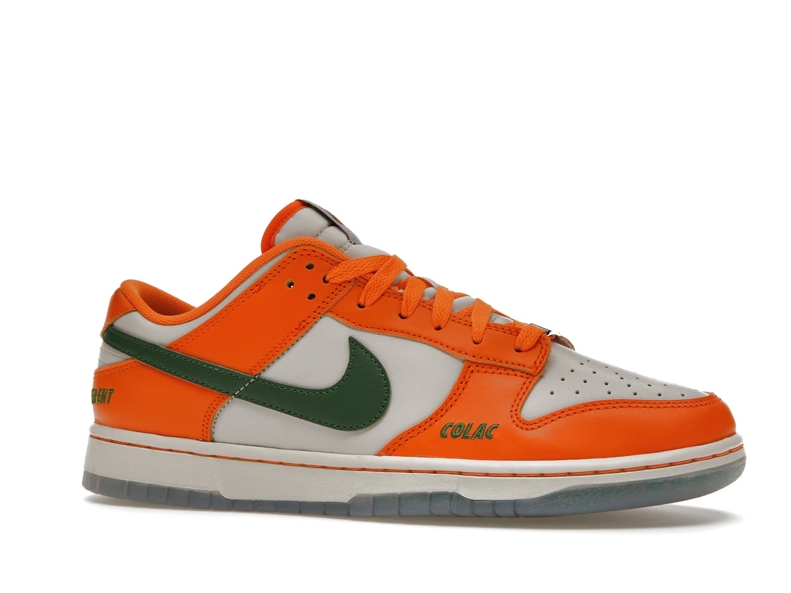 Vue 3 de Nike Dunk Low FAMU
