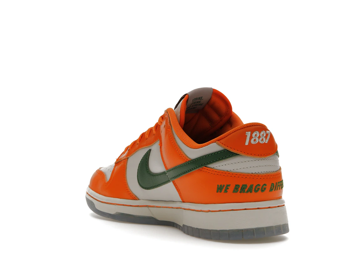 Vue 25 de Nike Dunk Low FAMU