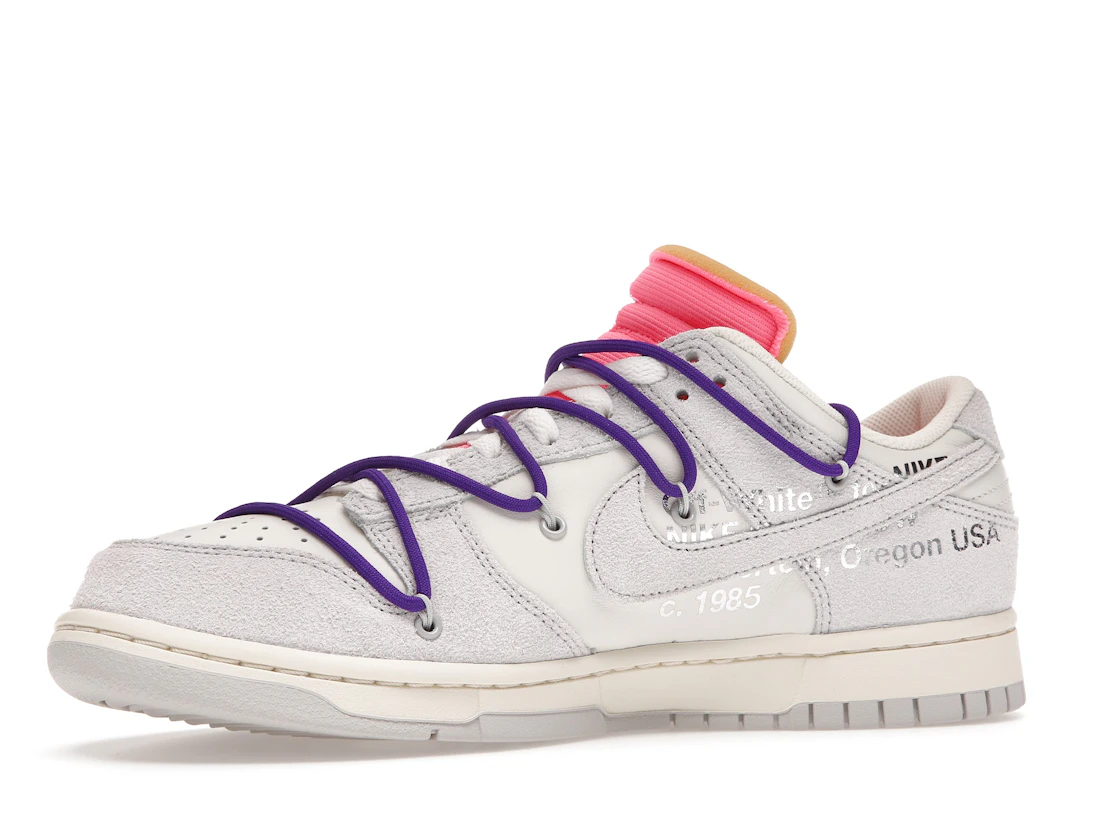 Vue 17 de Nike Dunk Low Off-White Lot 15