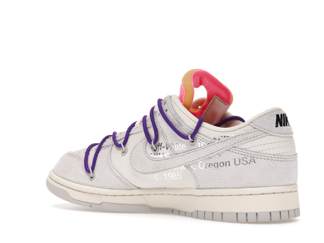 Vue 23 de Nike Dunk Low Off-White Lot 15