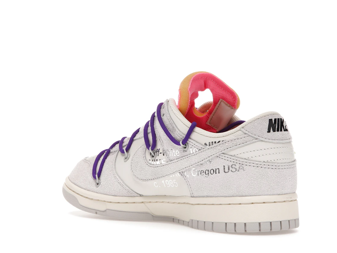 Vue 24 de Nike Dunk Low Off-White Lot 15
