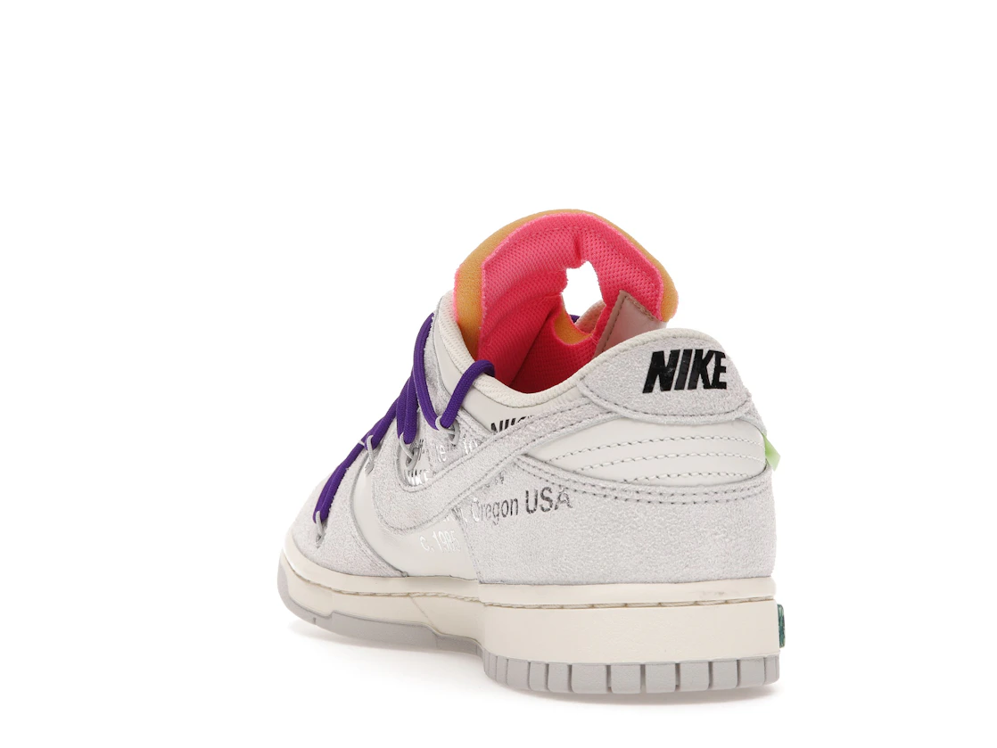 Vue 26 de Nike Dunk Low Off-White Lot 15