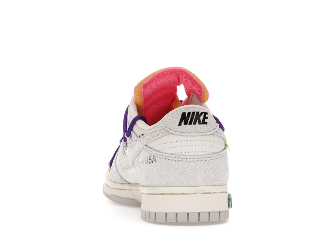 Vue 27 de Nike Dunk Low Off-White Lot 15