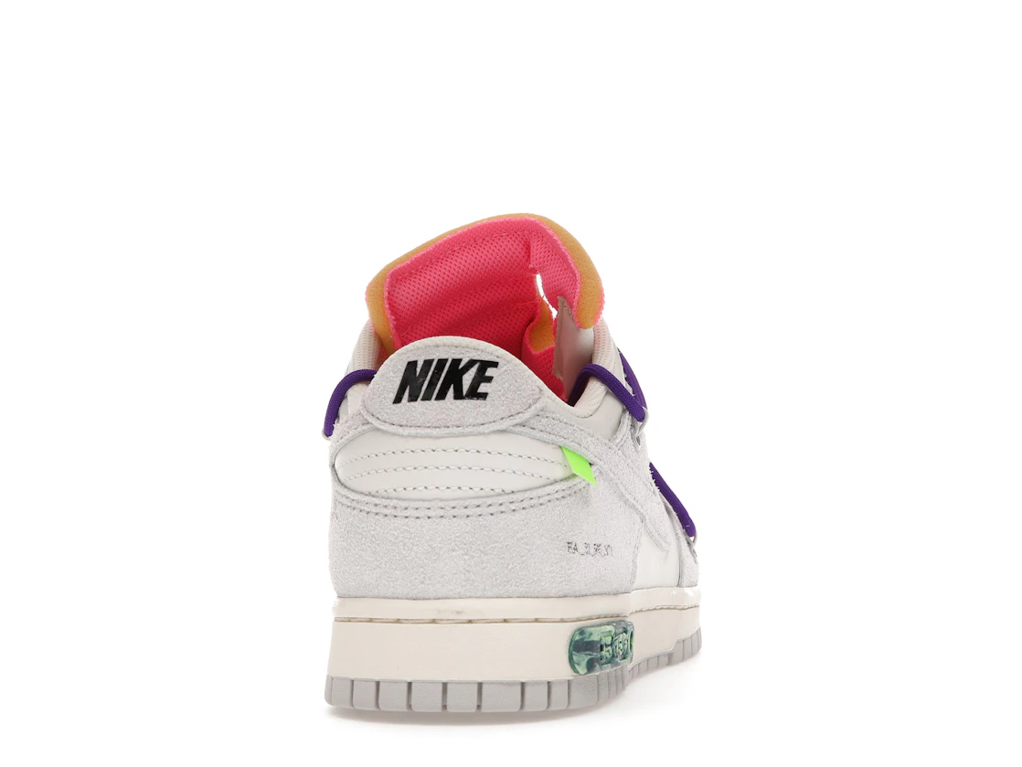 Vue 29 de Nike Dunk Low Off-White Lot 15