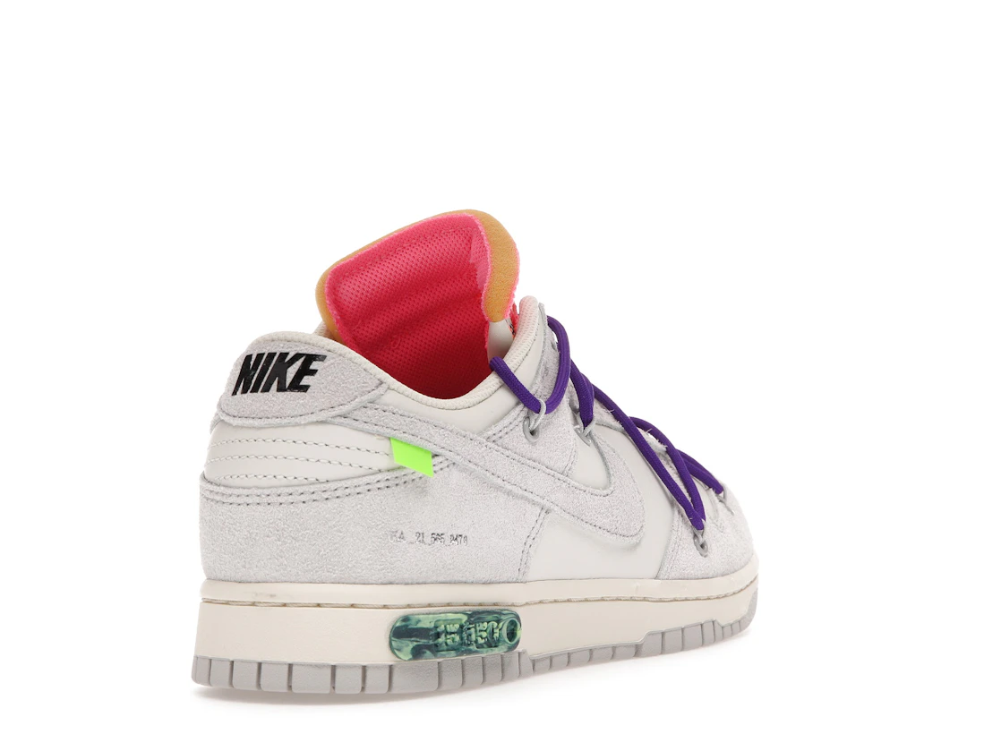 Vue 31 de Nike Dunk Low Off-White Lot 15