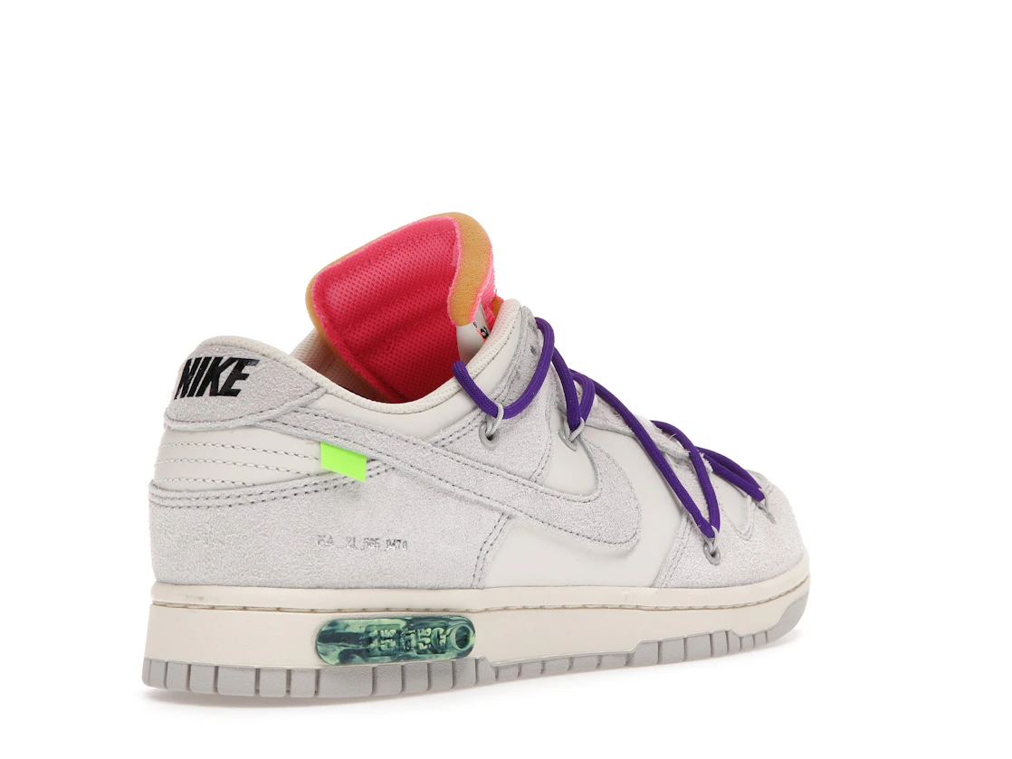 Vue 32 de Nike Dunk Low Off-White Lot 15