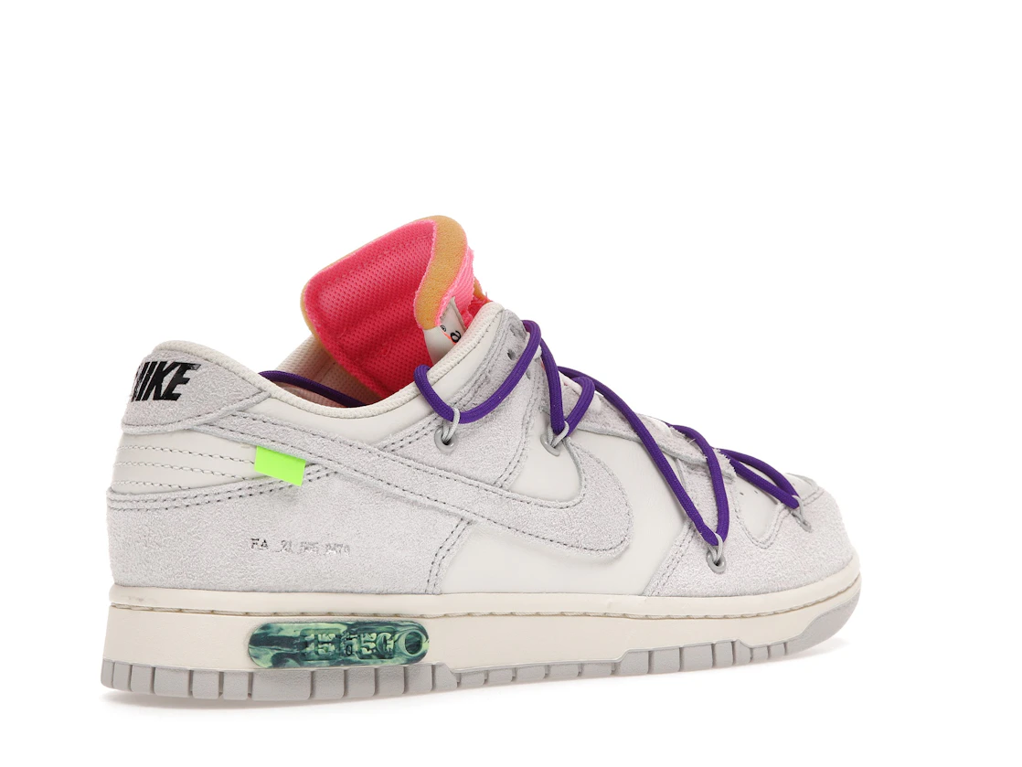 Vue 33 de Nike Dunk Low Off-White Lot 15