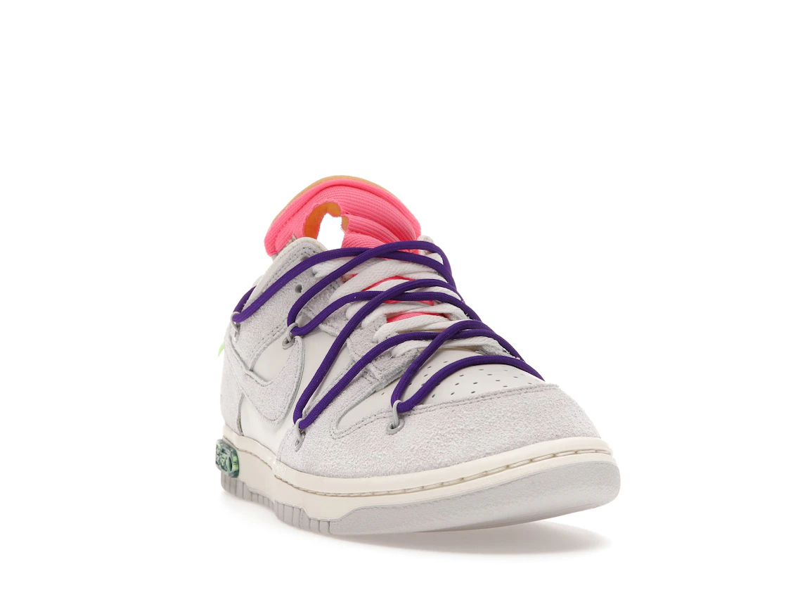 Vue 8 de Nike Dunk Low Off-White Lot 15