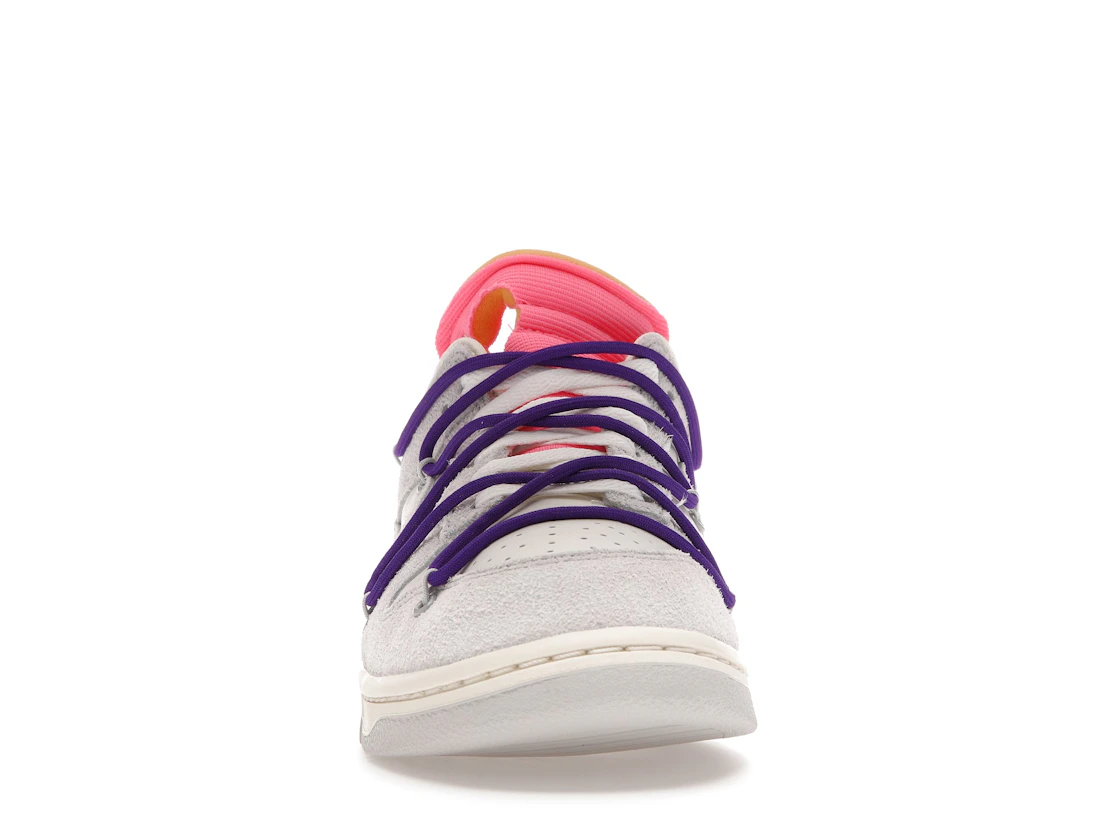 Vue 10 de Nike Dunk Low Off-White Lot 15