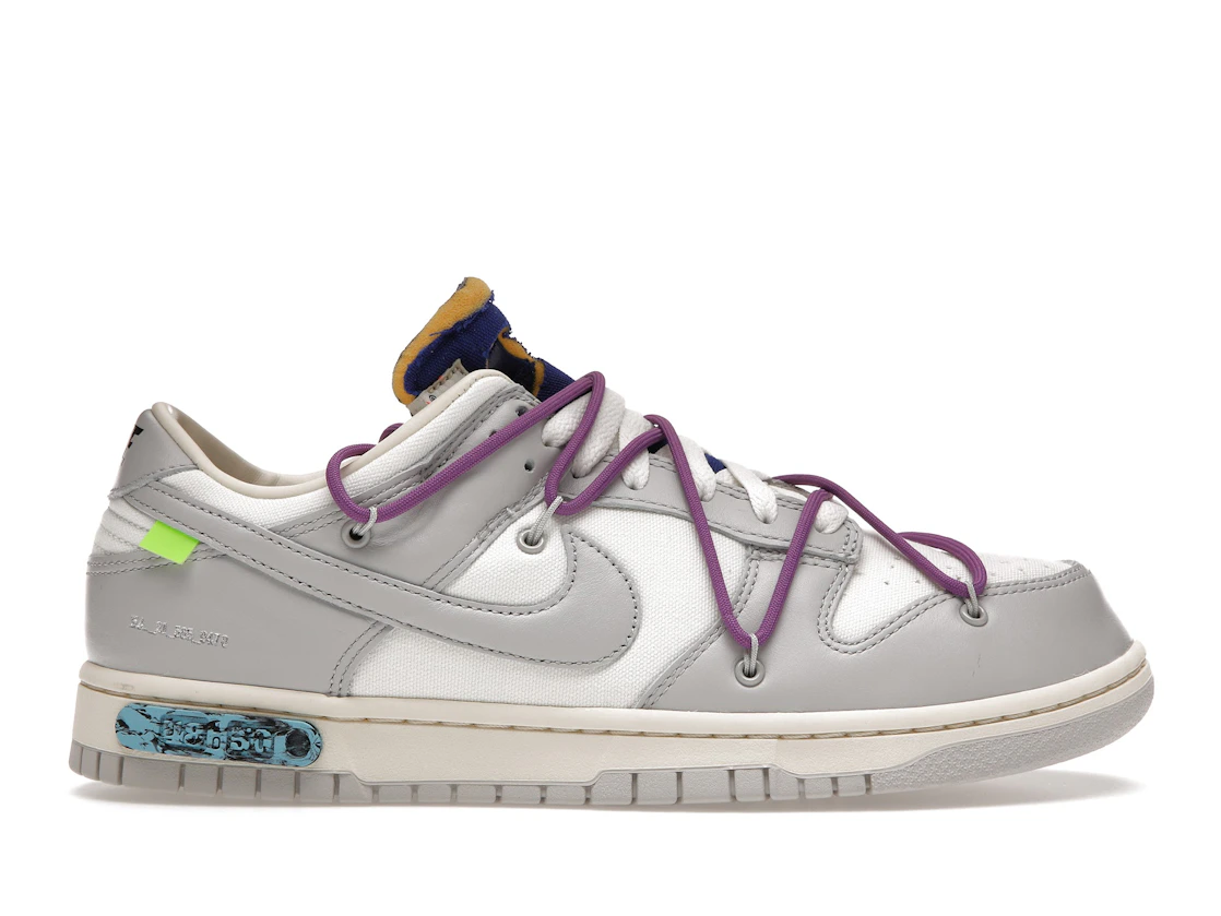 Vue 1 de Nike Dunk Low Off-White Lot 48