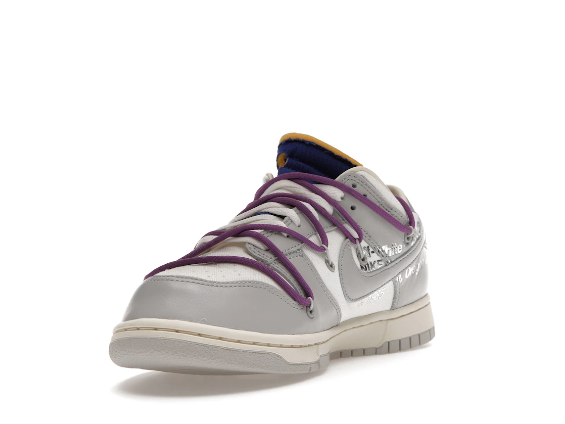Vue 13 de Nike Dunk Low Off-White Lot 48