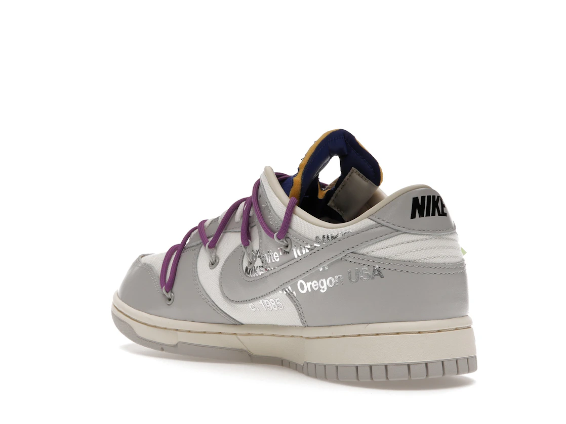Vue 24 de Nike Dunk Low Off-White Lot 48