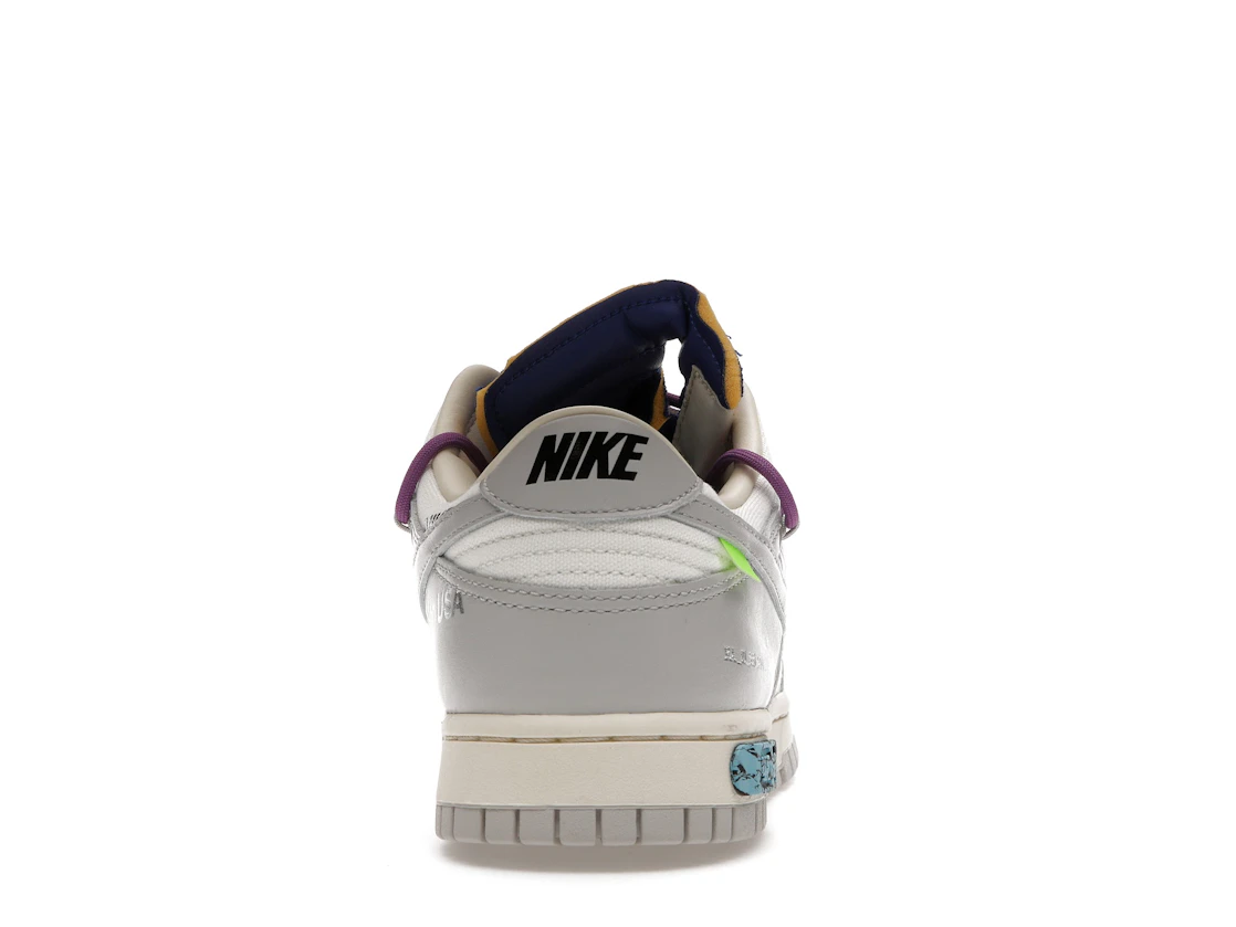 Vue 28 de Nike Dunk Low Off-White Lot 48