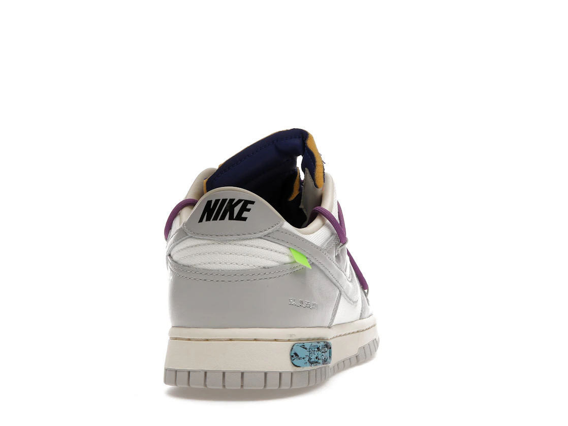 Vue 29 de Nike Dunk Low Off-White Lot 48