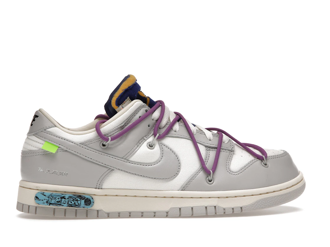 Vue 36 de Nike Dunk Low Off-White Lot 48